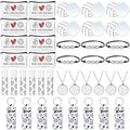 72 Pcs Volleyball Team Gifts Party Favors Include 12 Makeup Bags 12 Lip Balm 12 Lip Balm Holder 12 Necklace 12 Adjustable Bracelet 12 Mirrors for Volleyball Lovers Players Teen Girls Supplies