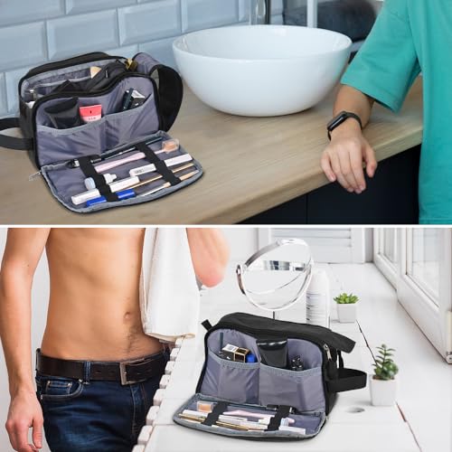 Waterproof Travel Toiletry Bag for Men - Dopp Kit Organizer