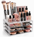 Brookstone Acrylic Makeup Organizer with Drawers