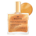NUXE Huile Prodigieuse Shimmer Multi-Purpose Dry Oil - Luxurious Radiant Glow and Hydration for Face, Body & Hair
