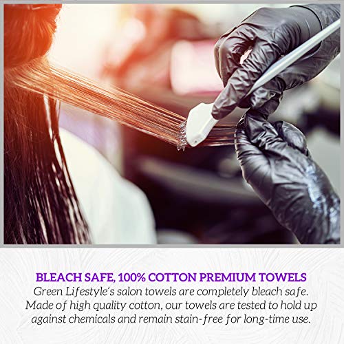 Black Bleach Proof Towels 16x25 100% Cotton 12 Pack