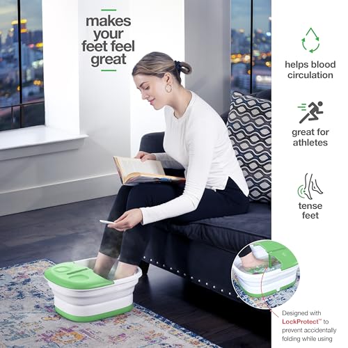 Medical King Foot Spa with Heat, Jets & Massage Rollers