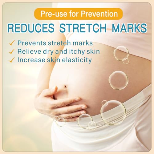 PEGO Stretch Mark Butter for Pregnancy,Women Belly Butter,Shea Butter,Maternity Stretch Mark Cream,Massages Body & Reduces Scar Appearance, Postpartum Care for Moms,Hypoallergenic100g/3.53oz