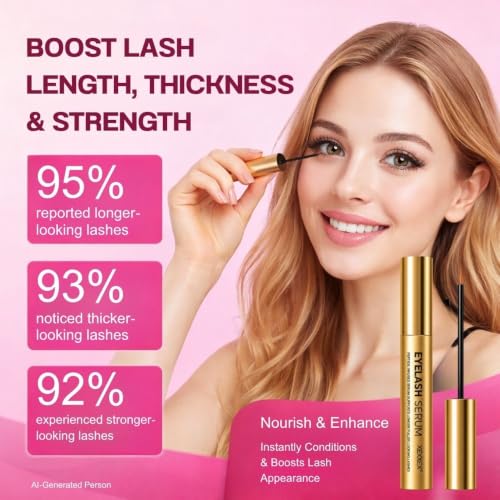 Lash Serum for Eyelash Growth - Fuller, Longer, Thicker Lashes