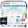 TREKTOTE Unisex Travel Essentials Kit 1 Pack - Complete Toiletry Set