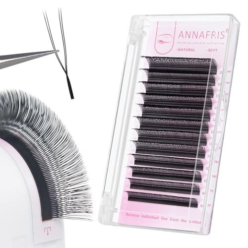 ANNAFRIS YY Eyelash Extensions 0.07D 8-15mm Mix