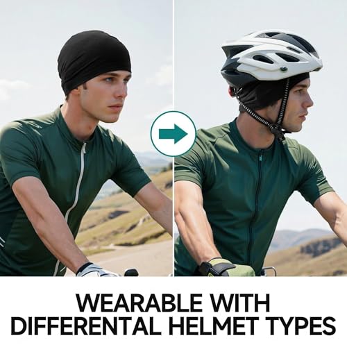 Cooling Skull Cap 3-Pack | Sweat-Wicking Helmet Liner