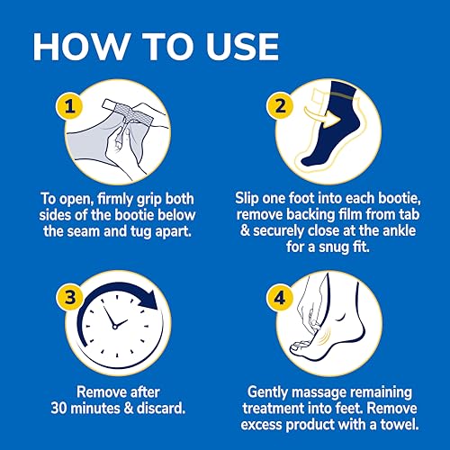 Dr. Scholl's Ultra Hydrating Foot Mask Socks, 3 Pairs