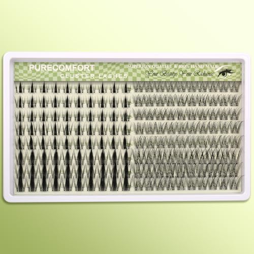 Himirell 160pc Lash Clusters Extensions Kit - 10-18mm Wispy D Curl