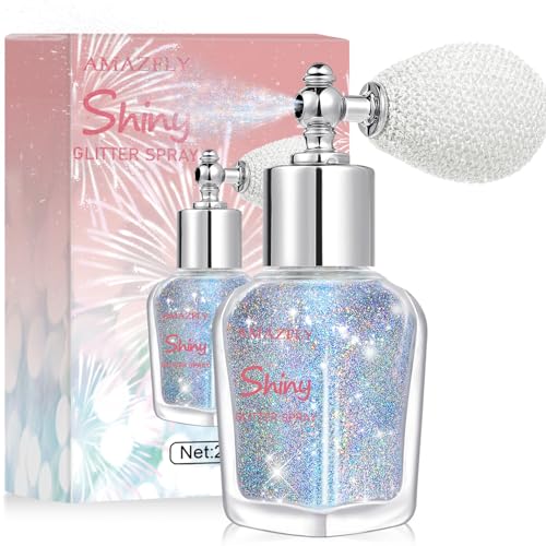 Glitter Body Highlighter Spray - Shimmering Powder Makeup