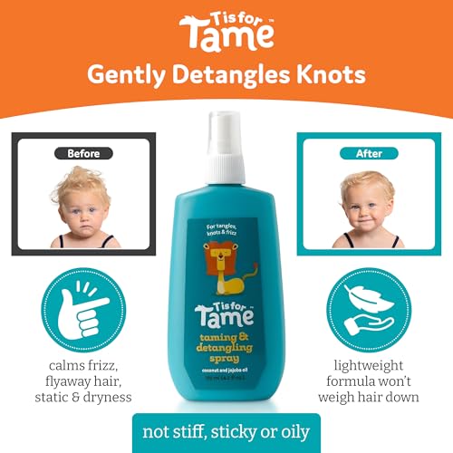 T is for Tame Kids Detangling Spray - Coconut & Jojoba Oil