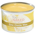 Too Naked Hair Removal Zinc Oxide Wax for Sensitive Skin, Extra Creamy, Non-Transparent Salon Wax, Fragrance-Free, 14 oz.