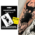 INKARTLINK Semi-Permanent Tattoos - Waterproof, Lasts 7-14 Days
