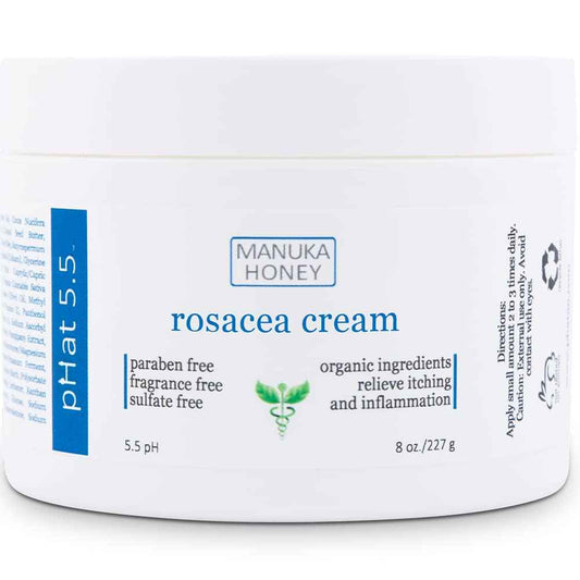 pHat 5.5 Body Cream & Moisturizer for Dry Skin on Face - Anti Redness Face Cream & Face Lotion for Sensitive Skin - Dry Skin Face Moisturizer & Itchy Skin Relief Cream - Hydrating Face Cream (8oz)