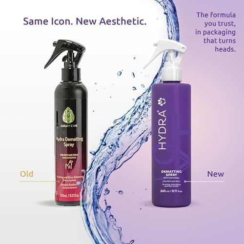 Dog Detangler Spray for Long Coats – 8.12 oz Professional Grooming