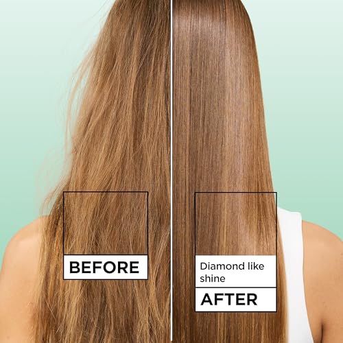 Garnier Fructis Diamond Sleek Hair Shine Spray - 100H Frizz Control & Heat Protectant
