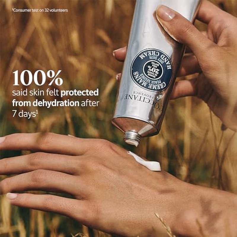 L'OCCITANE 20% Organic Shea Butter Hand Cream - Nourishing & Fast-Absorbing