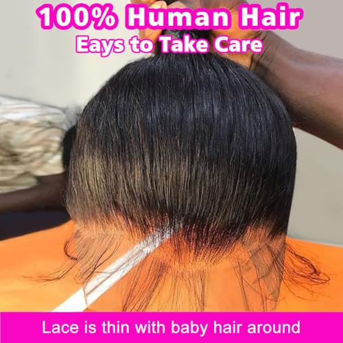 Ossilee 28" 360 Lace Front Wig Human Hair Straight