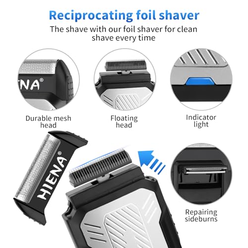 HIENA PRO Cordless Hair Clipper & Grooming Kit for Men