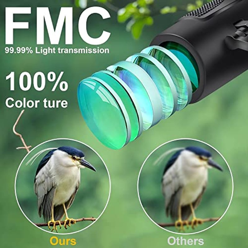 12X25 Compact Binoculars for Bird Watching & Concerts
