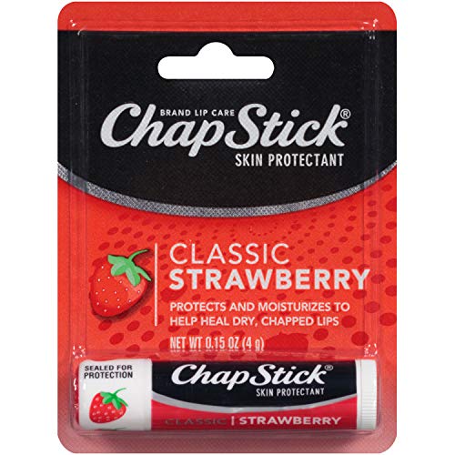 Chapstick Lip Balm-Classic Strawberry 3 Pack