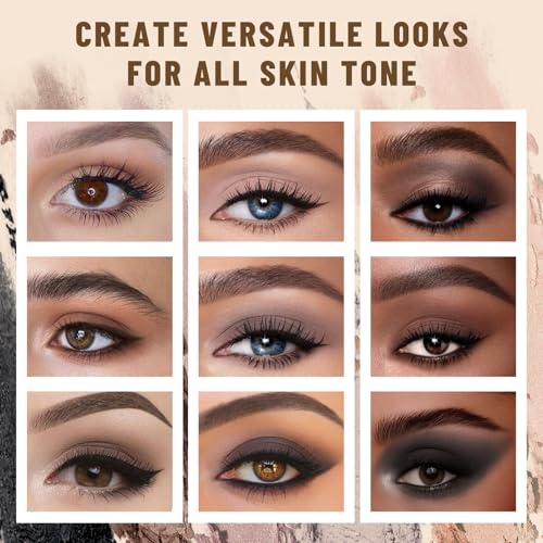 SUSIKEKI 6-Color Mini Eyeshadow Palette with Mirror