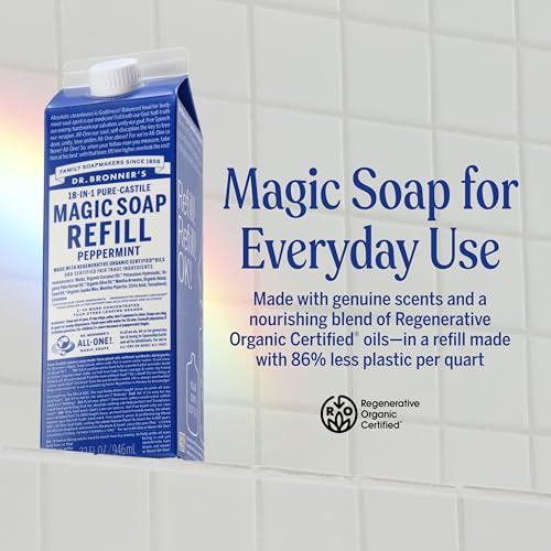 Dr. Bronner's Pure-Castile Liquid Soap Refill 32oz