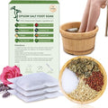 10-Pack Epsom Salt Foot Soak for Tired Feet with Essential Oils
