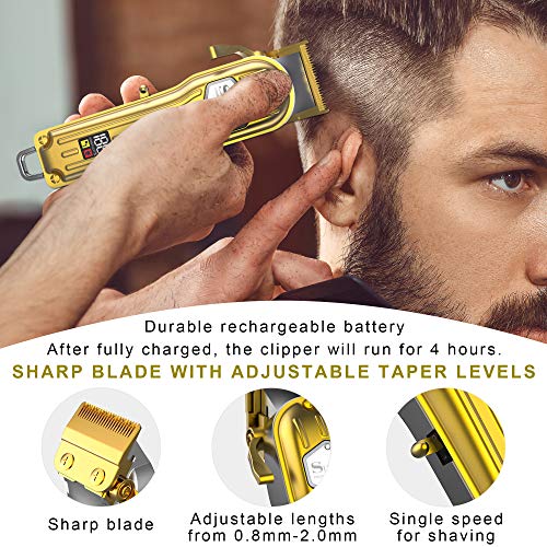 SURKER Professional Hair Clippers for Men - Cordless Beard Trimmer