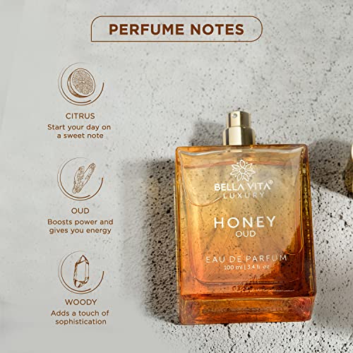 Bella Vita Luxury Perfume Duo: Honey Oud & White Oud (3.4 fl. oz.)