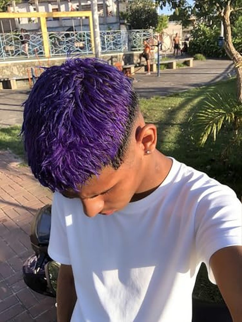 Temporary Purple Hair Spray - Washable Fast-Drying Color for All