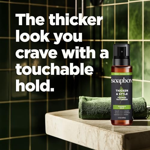 Soapbox Men's Thicken & Style Foaming Texturizer