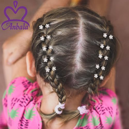 Mini Glitter Rhinestone Hair Clips No-Slip Grip 65 pcs for Women & Girls
