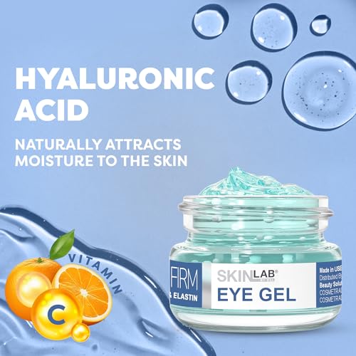 Lift & Firm Eye Gel with Hyaluronic Acid | Anti-Aging, 0.5oz