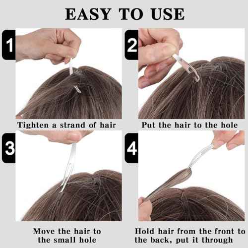 8PCS Interlocking Tool for Locs,Sisterlock Retighten Tool,8 Styles Loc Tools for Interlocking,Sisterlock Crochet Needle Set for Hair Repair Dreadlock Tightening