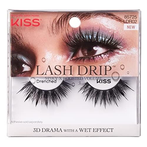 Kiss Lash Drip Drenched (Pack of 3)