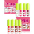 8-Color Lip Plumping Oil Set with Big Brush Head