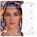 8Pc Patriotic Face Stickers Waterproof Temporary Tattoos