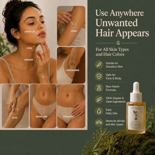 Cyperus Rotundus Oil for Hair Growth Reduction - 30ml Organic Steam Distilled HADEA