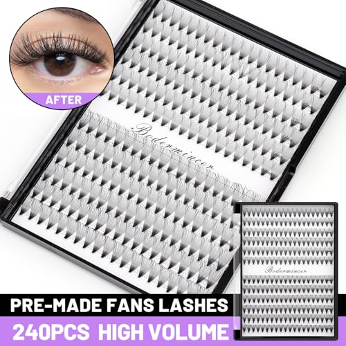 20D Volume Lash Fans Premade Eyelash Extensions 10-12-14-16mm