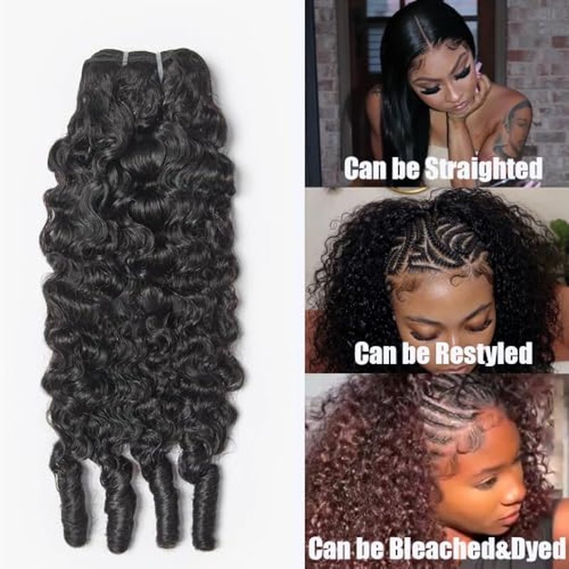 Burmese Curly Human Hair Bundles 30-34 Inch - Virgin Black Hair