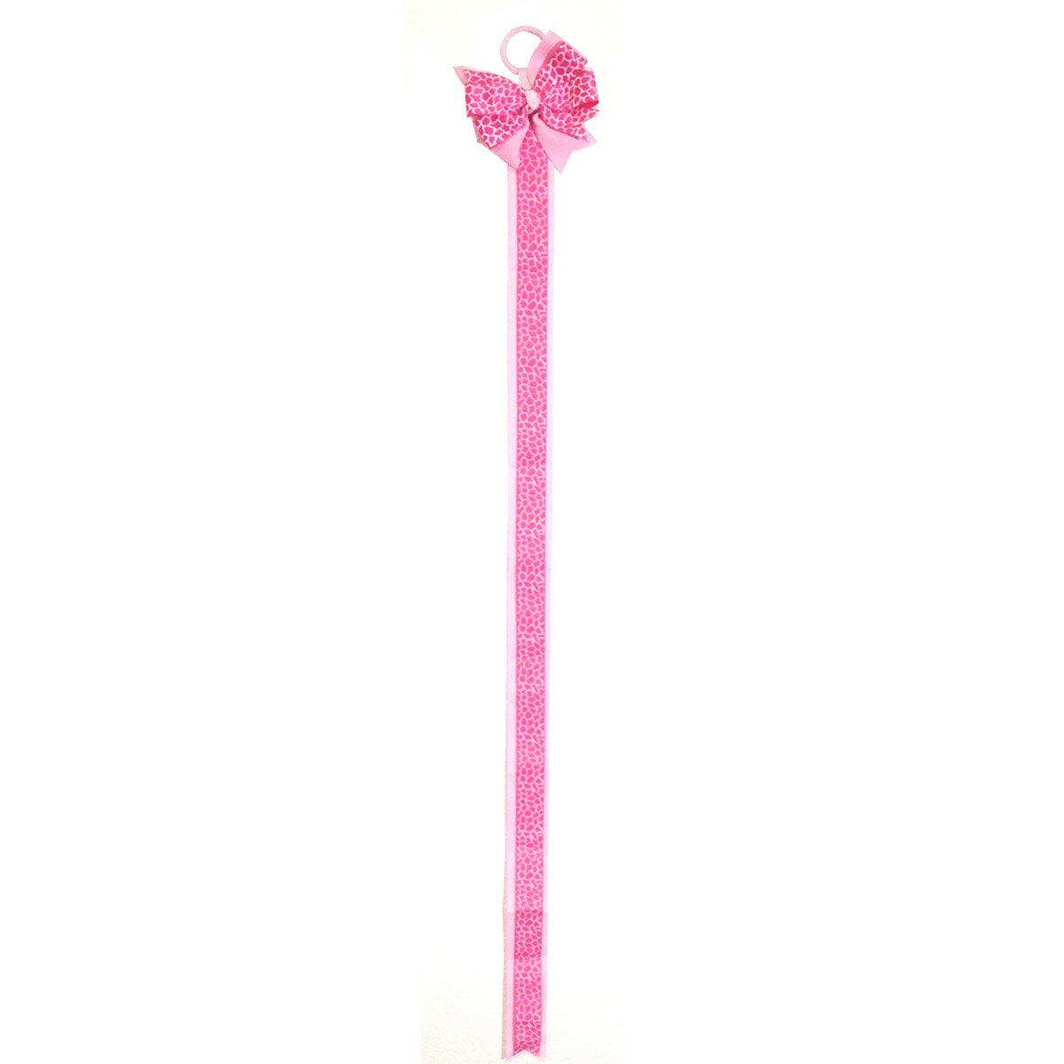 allydrew Hair Clip and Hair Bow Holder, Pink Leopard