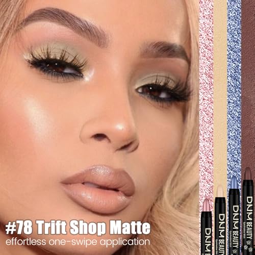 evpct Nude Matte Cream Eye Shadow Sticks - Waterproof & Long-Lasting