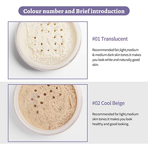 Phoera Setting Powder - Oil Control & Brightening Loose Powder