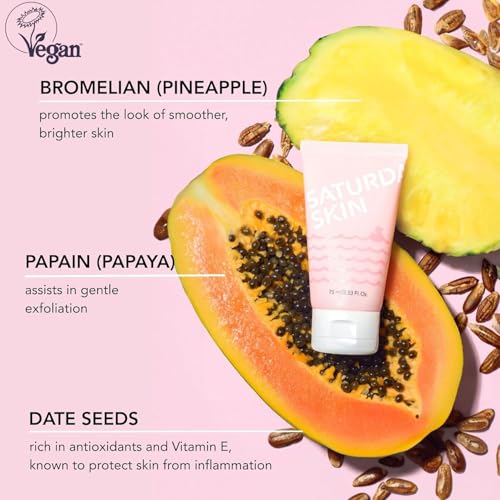 Saturday Skin Rub-A-Dub Refining Peel Gel | Fruit Enzyme Exfoliator