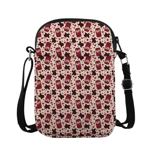 Dr P Crossbody Bag for Soda Lovers - Perfect Gift