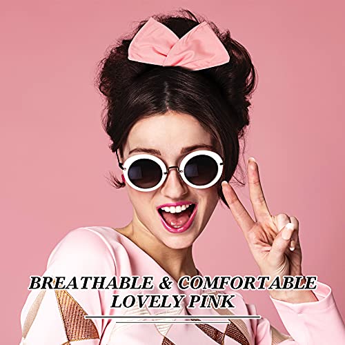 Hair Bun Maker Set - 4 Doughnut Donuts for Long Thick Hair