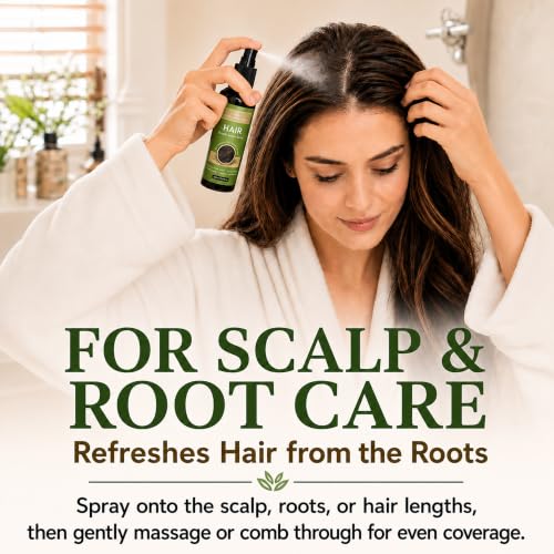 Rosemary Rice Water Hair Spray with Biotin & Caffeine, 100ml