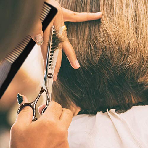 Professional Hair Cutting Kit - 10pc Scissor Set with Thinning Shears