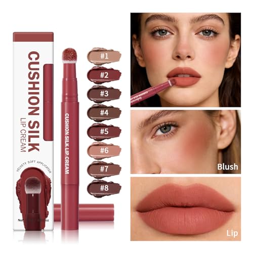Matte Lip & Cheek Tint Stick - Transfer Proof, Long Lasting